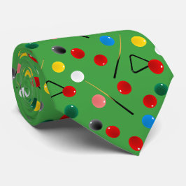 Corbata Coloroso jugador de snooker
