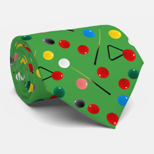 Corbata Coloroso jugador de snooker