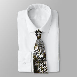 Corbata Combinado, étnico, africano.