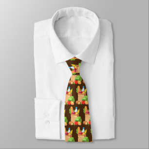 Corbata Comestibles en mosaico