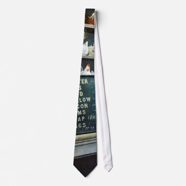 Corbata Comestibles en tienda general (Anverso)