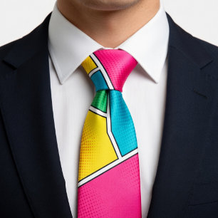 Corbata Cómic Retro