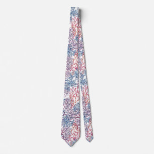 Corbata Composición Subacuática de Acuarela Serie Diseño 5
