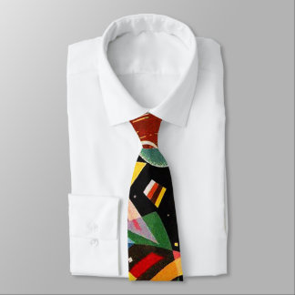 Corbata Composición X Abstracción Biomorfa - Kandinsky