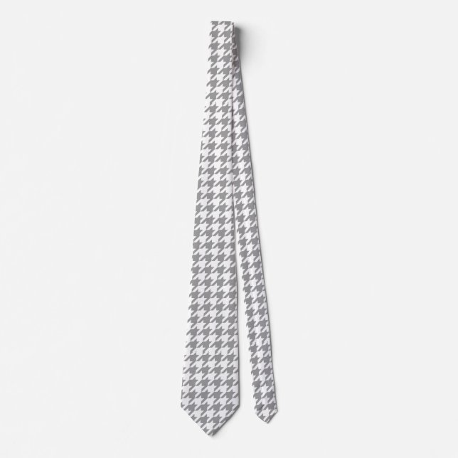 Corbata Comprobación de la galga gris y blanca (Anverso)