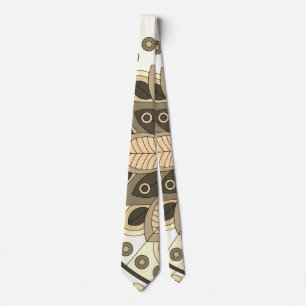 Corbata con arte para hombres