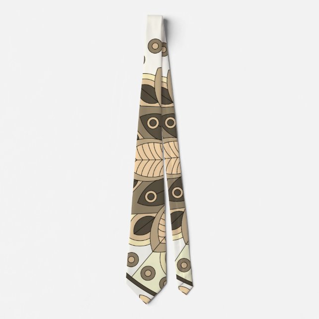 Corbata con arte para hombres (Anverso)