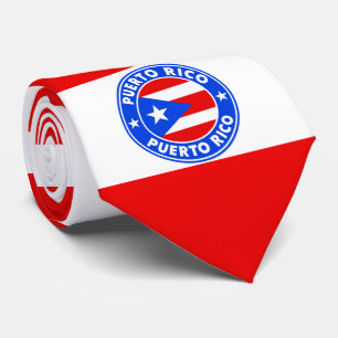 Corbata con Bandera de Puerto Rico, Corbata Estilo