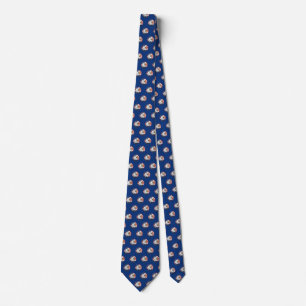 Corbata con cabeza de águila americana