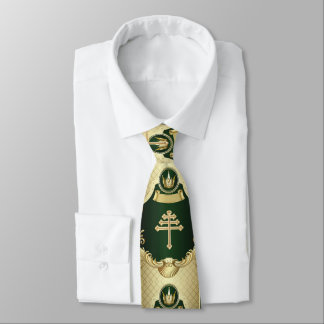 Corbata con Cruz de la Iglesia Maronita y Cedro de