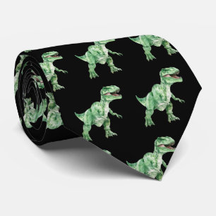 Corbata con cuello de dinosaurio Tyrannosaurus Rex