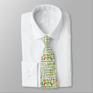 Corbata con cuello para solo un fanático del depor