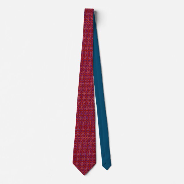 Corbata con diseño celta (Anverso)