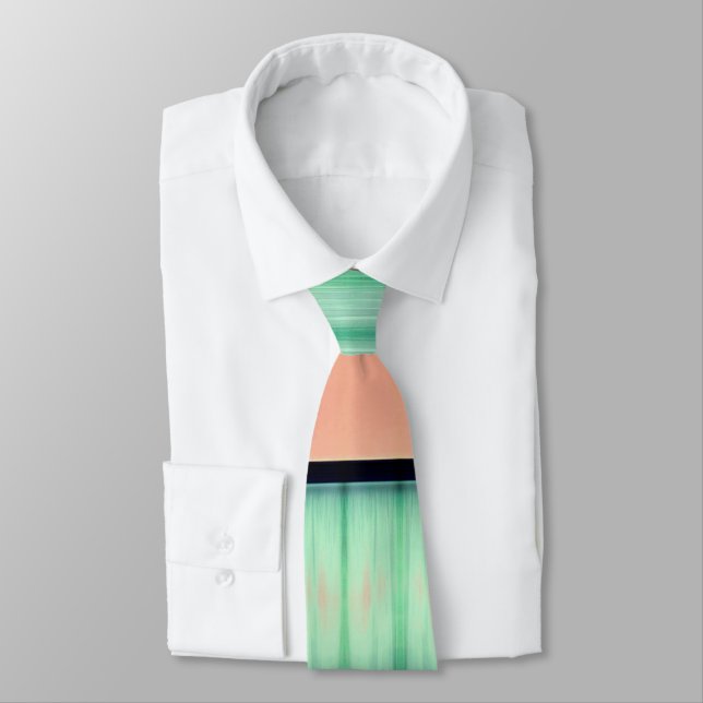  Corbata con Estampa Abstracta de Moda (Atado)