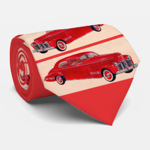 Corbata con estampado de Pontiac Torpedo de los añ