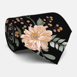Corbata con Estampado Floral