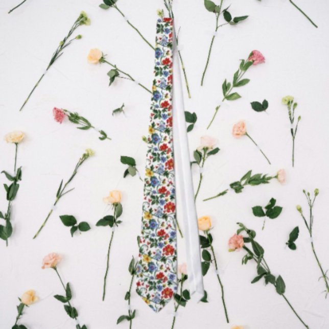Corbata con estampado floral – Bloom Boldly (Subido por el creador)