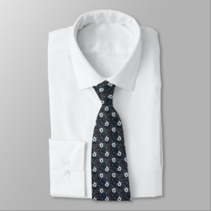 Corbata con Estampado Rústico
