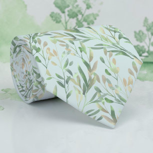 Corbata con Follaje Primaveral Estacional