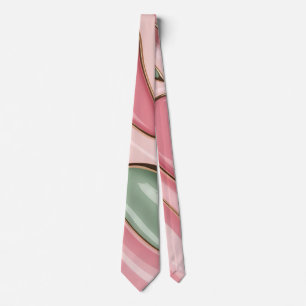Corbata con gráfico abstracto elegante