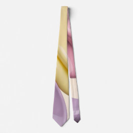 Corbata con gráfico abstracto elegante