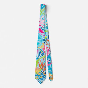 Corbata con gráfico elegante