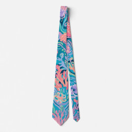 Corbata con gráfico elegante