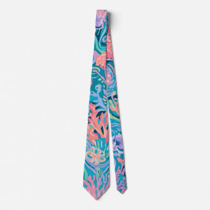 Corbata con gráfico elegante