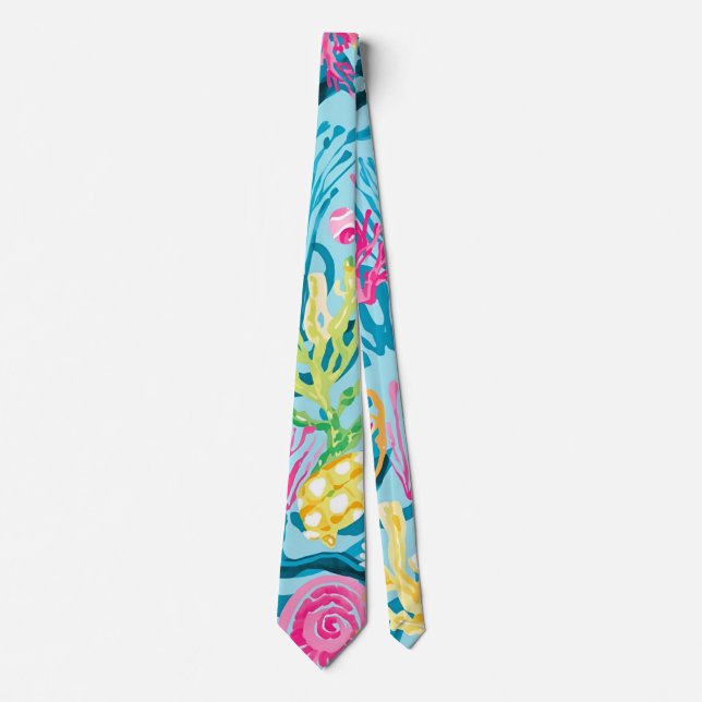 Corbata con gráfico elegante (Anverso)
