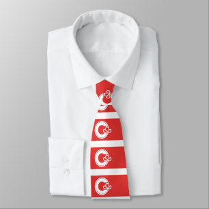 Corbata con la bandera de Calgary, Alberta