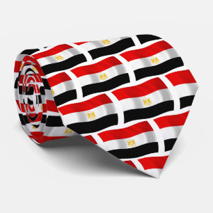 Corbata con la bandera de Egipto