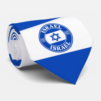 Corbata con la bandera de Israel para cuello, corb