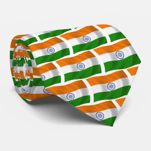 Corbata con la bandera de la India