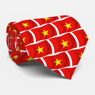 Corbata con la bandera de Vietnam