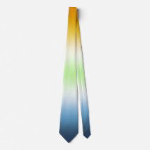 Corbata con la bandera del orgullo Agénero AroAce 