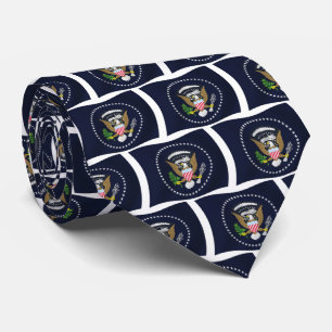Corbata con la insignia presidencial de EE. UU.