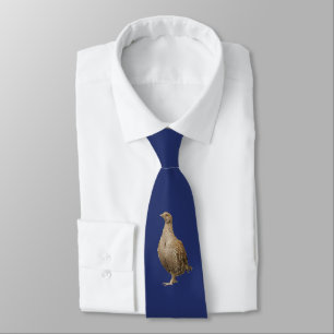Corbata con la perdiz