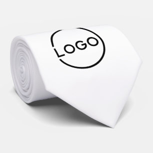 Corbata con logotipo de empresa personalizado