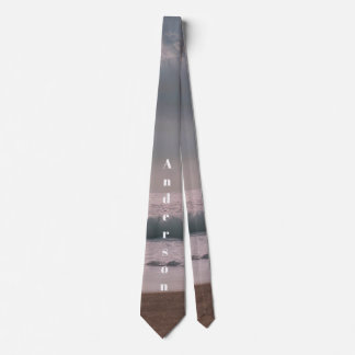 Corbata con nombre personalizado con fondo de play