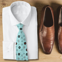 Corbata con tema de música retro de los 50