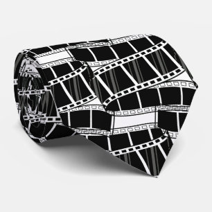 Corbata con tira de película vintage - Retro cinem