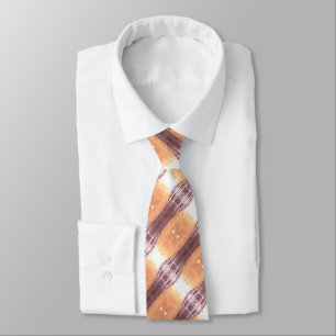 Corbata con vista vintage de la ciudad de Hong Kon