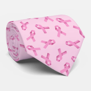 Corbata Conciencia sobre el cáncer de mama Patrón de cinta