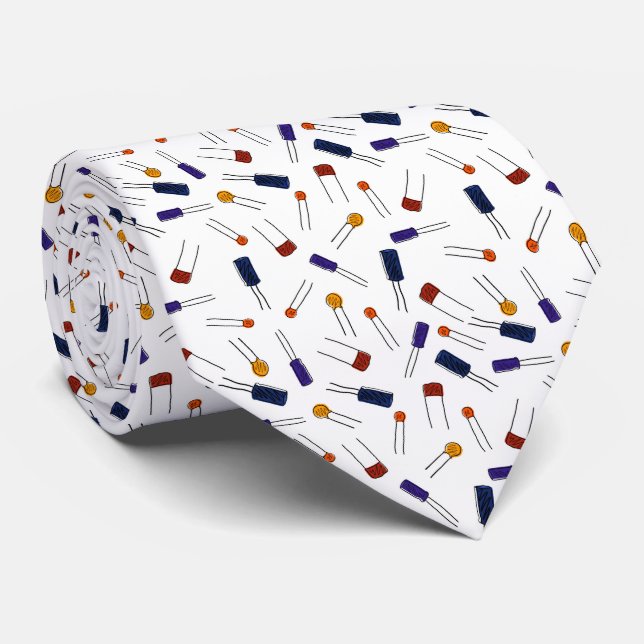 Corbata Condensadores - Color (Enrollado)