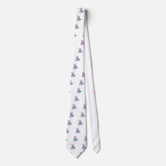 Corbata Conejito Adorable con una Cesta