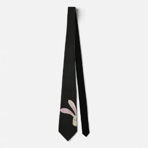 Corbata conejito en negro