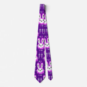 Corbata Conejito lindo de vacaciones de Pascua