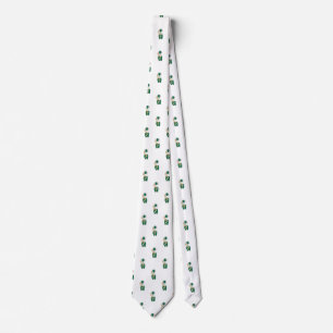 Corbata Conejito Trombón Músico Patrón Banda Verde