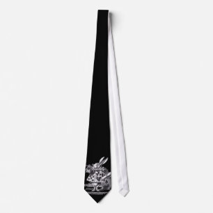 Corbata Conejo blanco