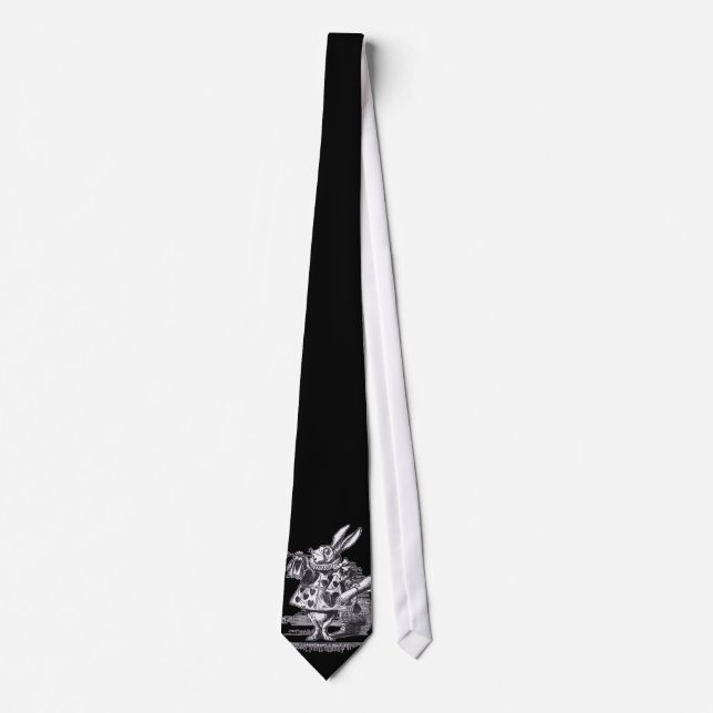 Corbata Conejo blanco (Anverso)
